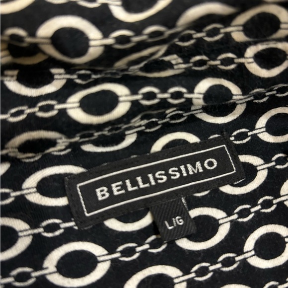 Vintage Chain Link Pattern Button Up Shirt - Picture 4 of 4